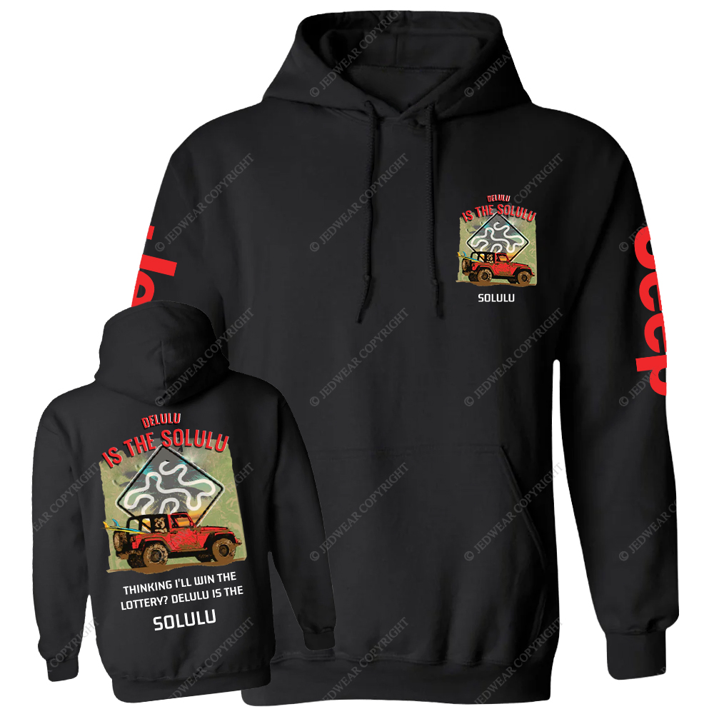  Delulu Is the Solulu Jp Casual Hoodie