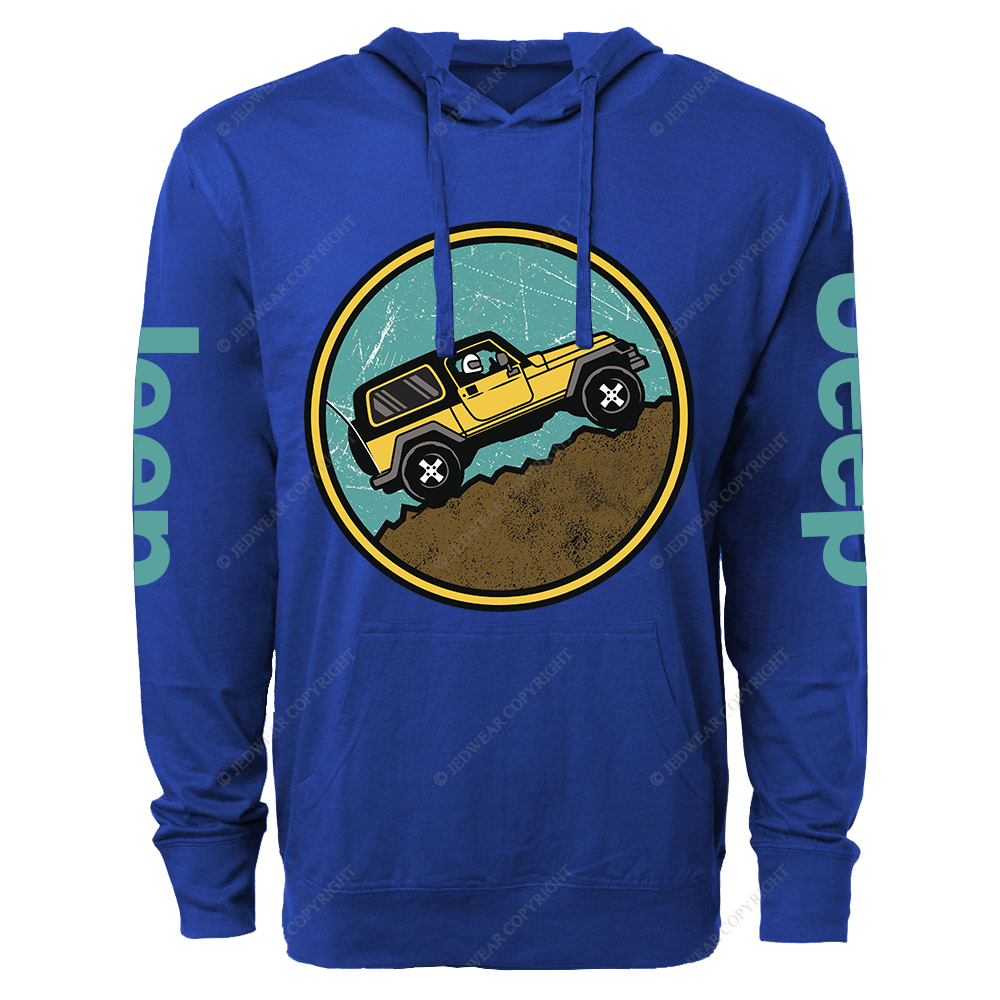 Off-Road Adventure Vehicle Mountain Jp  Lightweight Hoodie