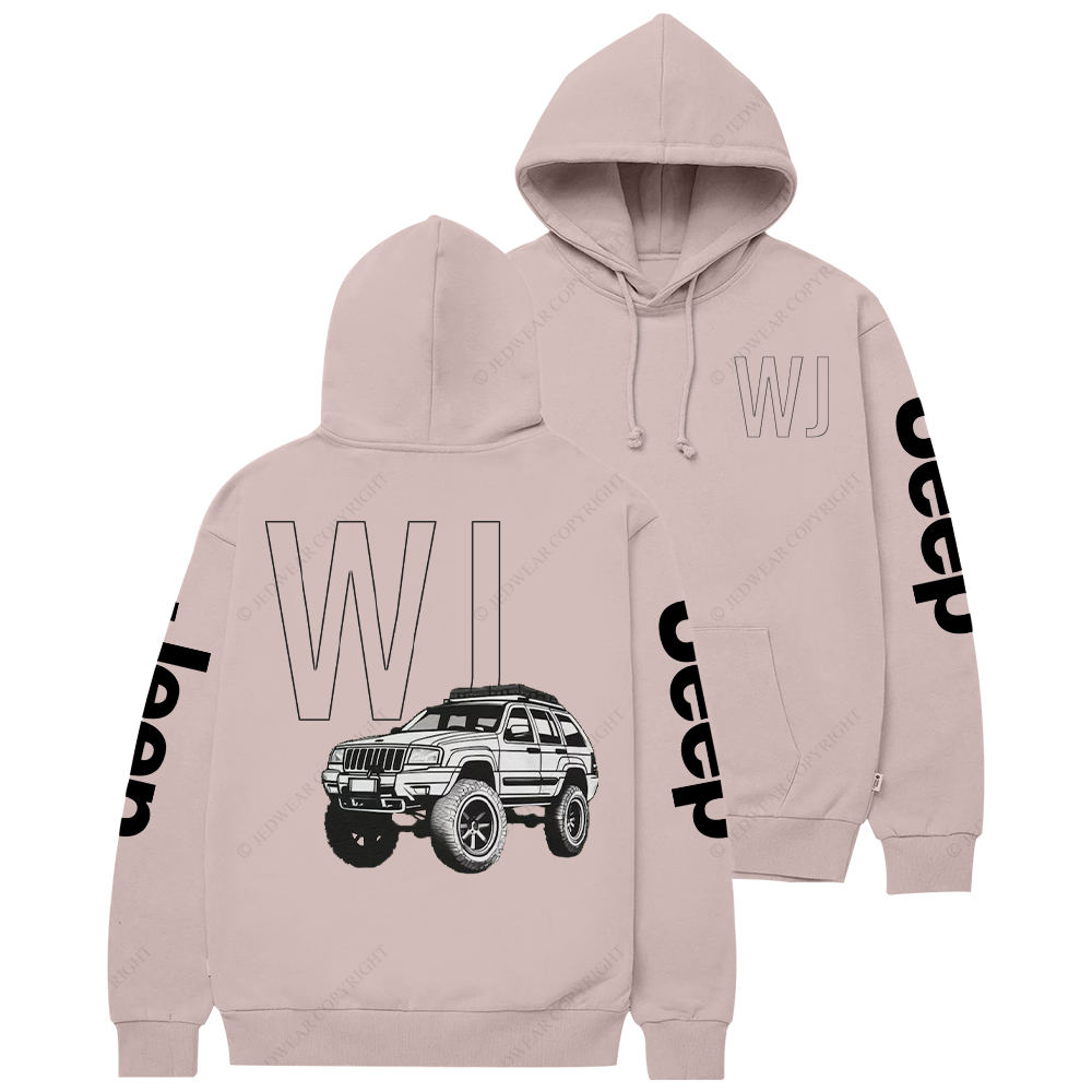 WJ Off-Road Adventure Vehicle Jp Casual Hoodie