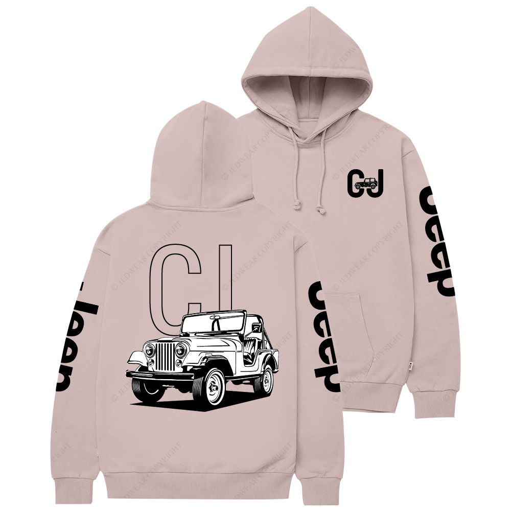 CJ  Offroad Art Jp Casual Hoodie