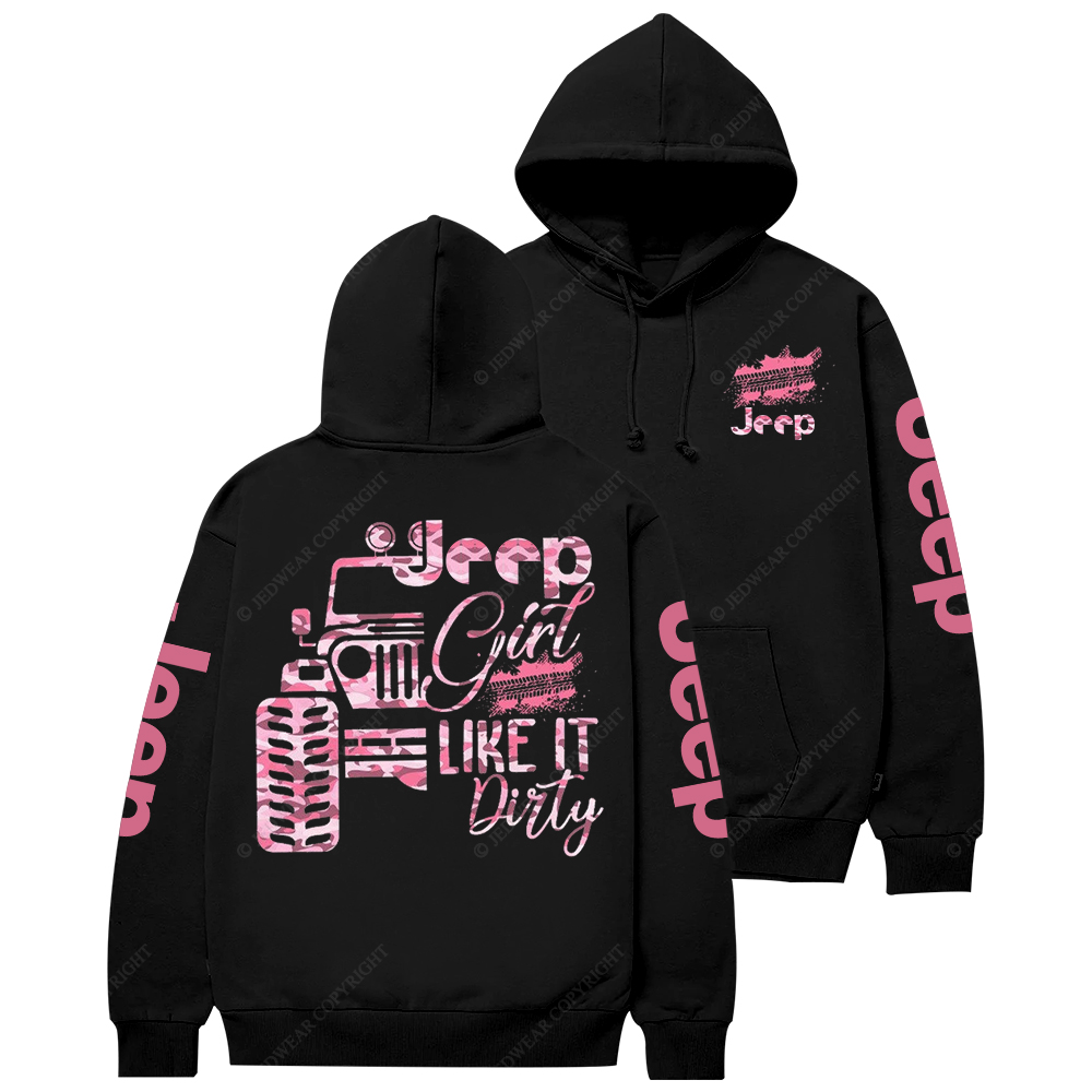Girl Like It Dirty Tires Jp Casual Hoodie