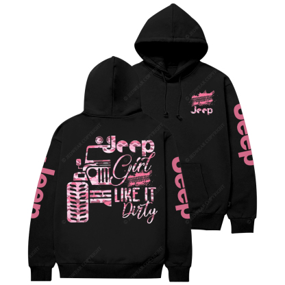 Girl Like It Dirty Tires Jp Casual Hoodie
