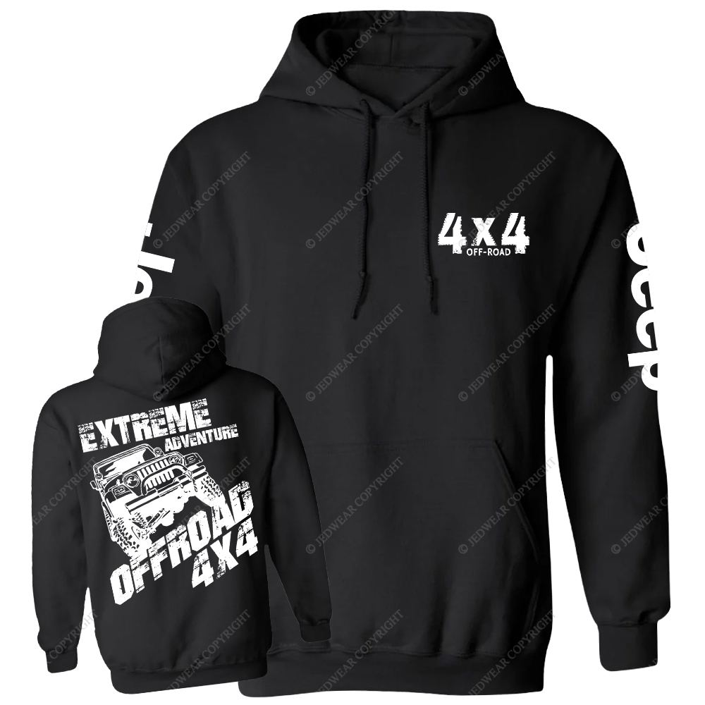 Extreme Adventure Offroad 4x4 Jp Casual Hoodie