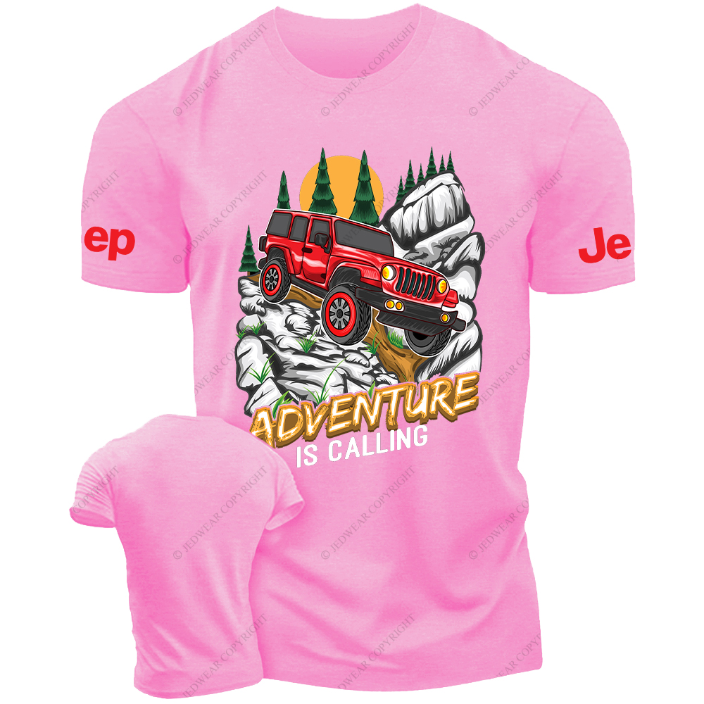 Adventure Is Calling Mountain Road Stones JP T-Shirt