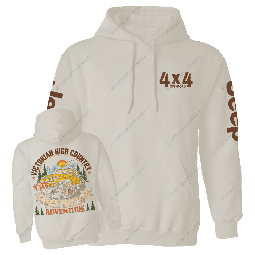 Victorian High Country 4x4 Adventage Jp Casual Hoodie