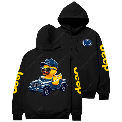Penn State University Duck Jp Casual Hoodie
