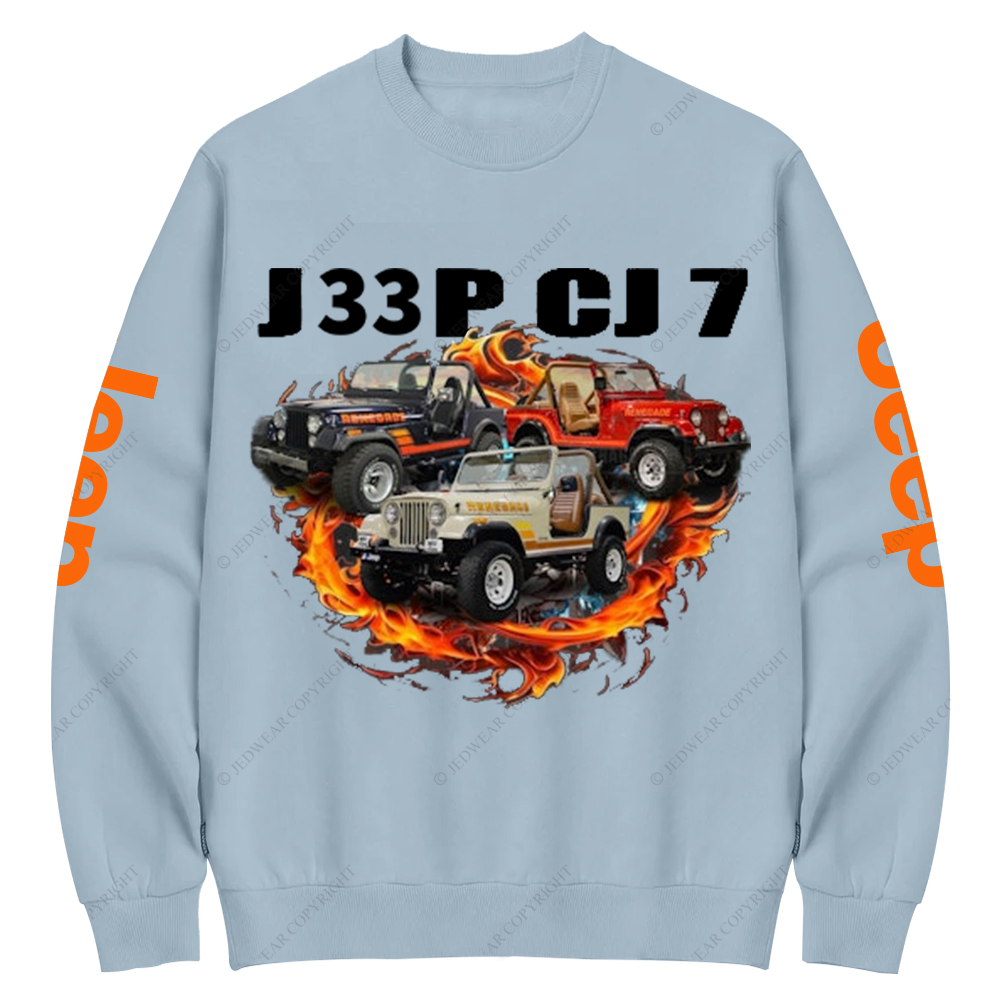 Rubicon CJ-7 Jp Crew Neck Sweatshirt