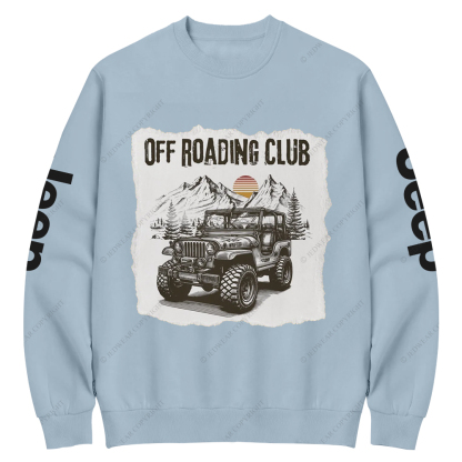 Off-Roading Club Jp Crew Neck Sweatshirt