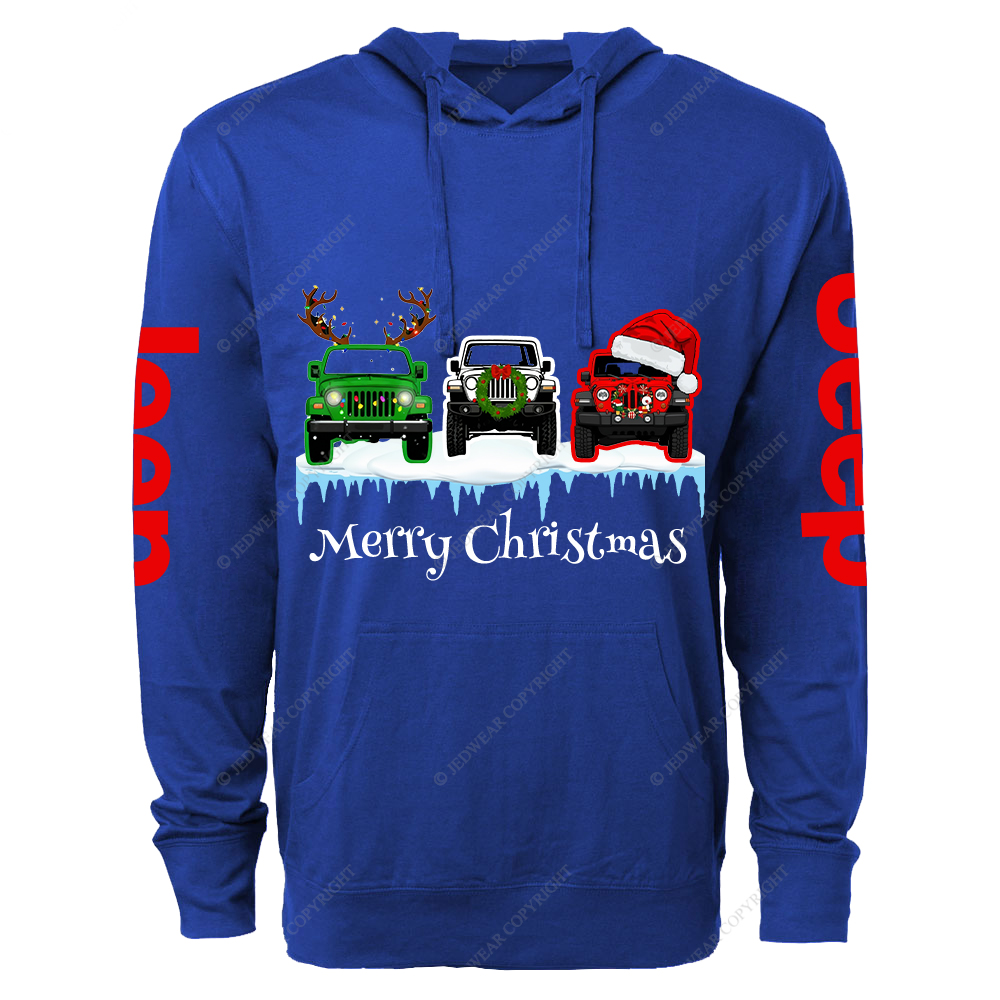 Merry Christmas Jp Lightweight Hoodie