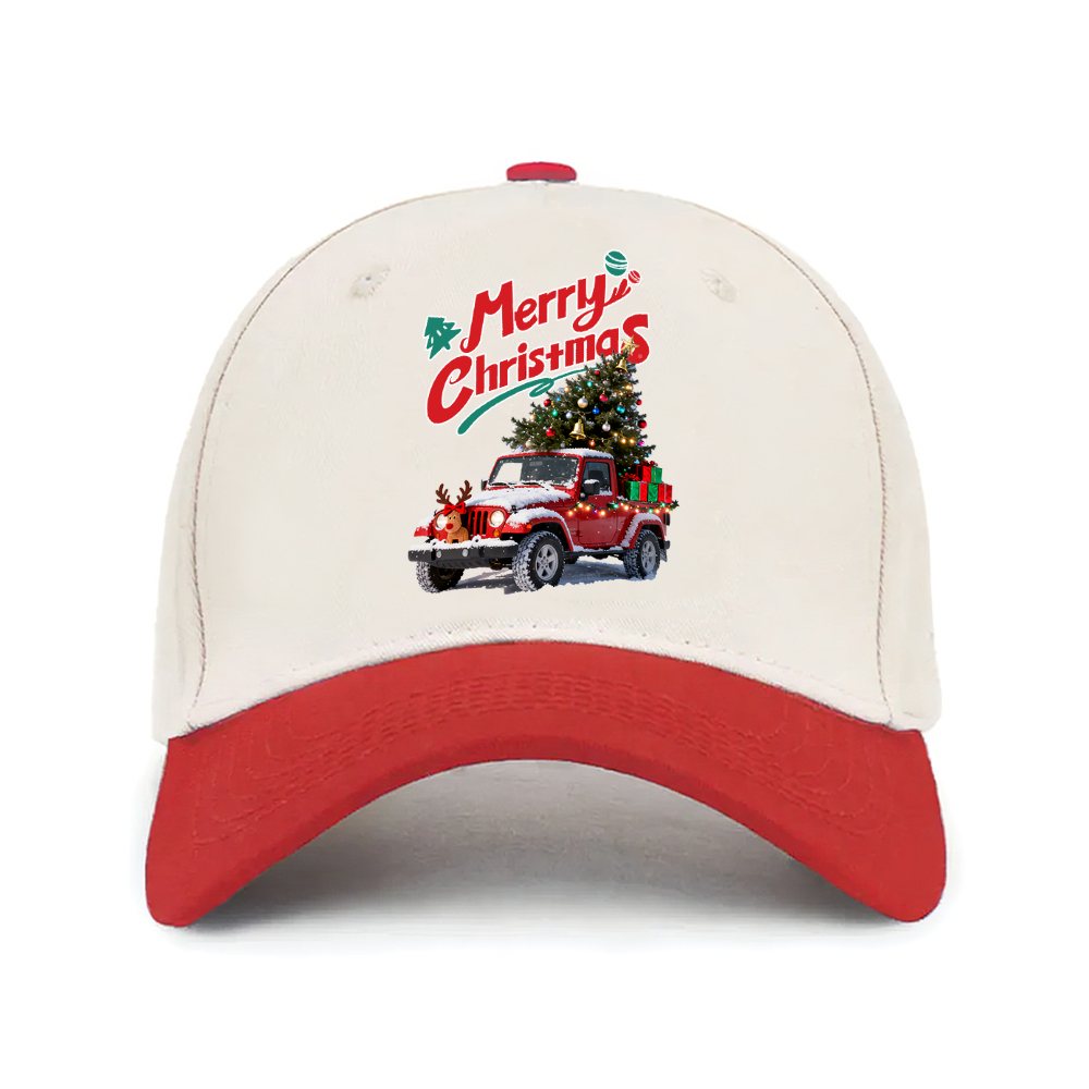 Merry Christmas Elk Gladiator Jp Trucker Hat
