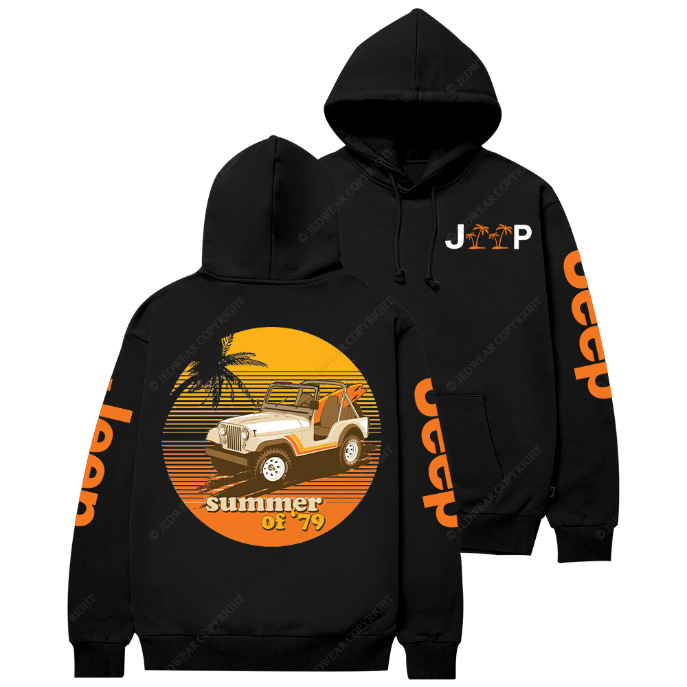 Summer Beach Surf Jp Casual Hoodie