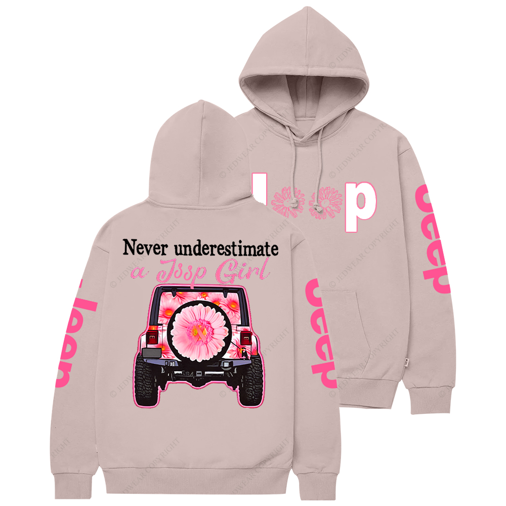 Never Underestimate A Car Girl Jp Casual Hoodie