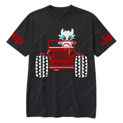 A Little Bat Is Driving A Car Jp T-Shirt 