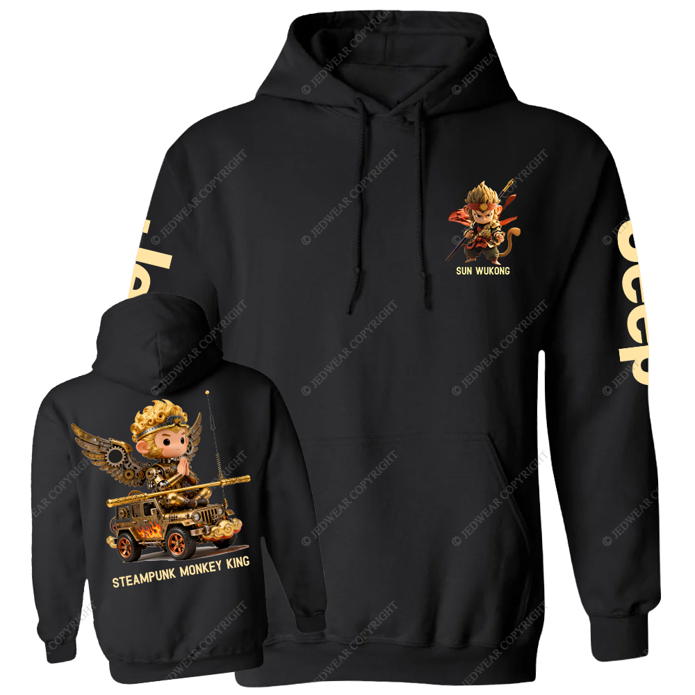Sun Wukong Steampunk Monkey King Jp Casual Hoodie