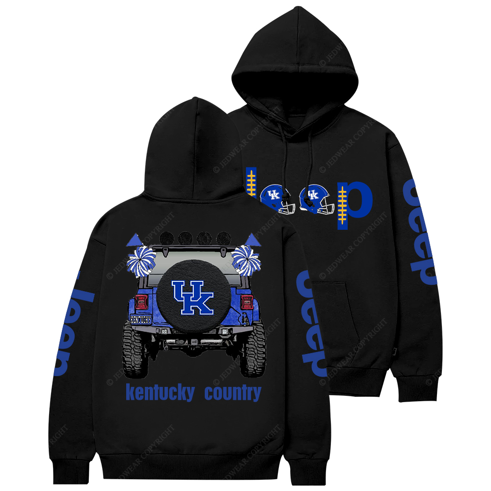 Kentucky Wildcat Country Jp Casual Hoodie