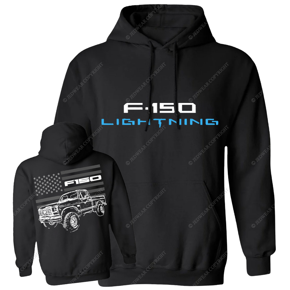 1986 F150 Lariat Vintage Pickup Truck  FJ Casual Hoodie