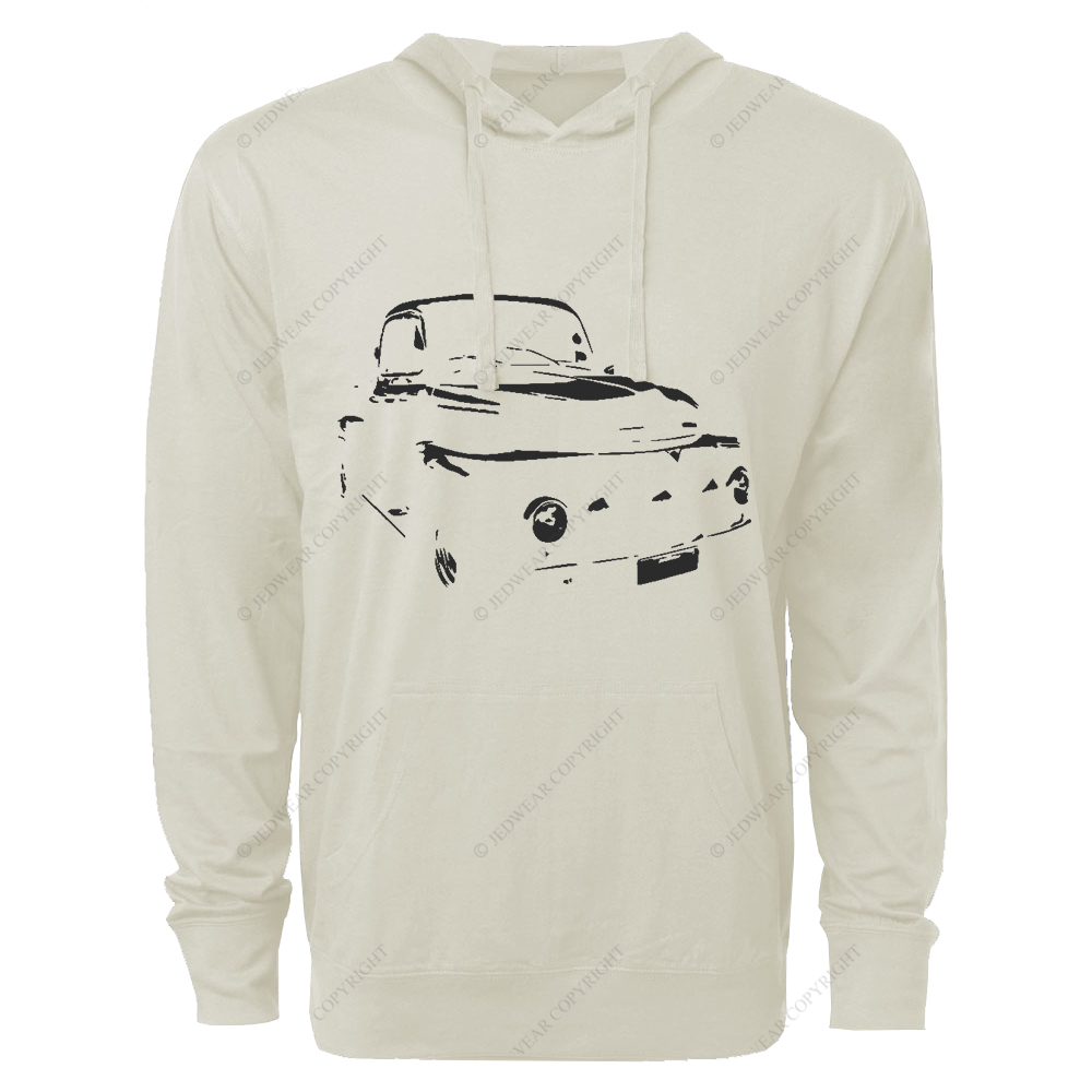 1951 Black F1 Pickup Truck FJ Oversized Lightweight Hoodie   