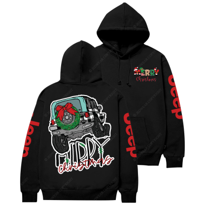 Merry Christmas Jp Casual Hoodie