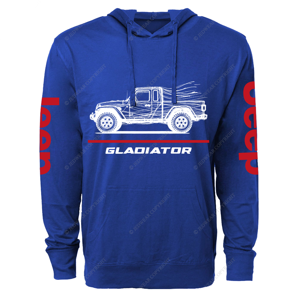 Gladiator Red Line Jp Oversized Lightweight Hoodie   
