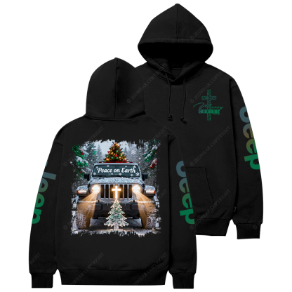 Merry Christmas Peace On Earth Jp Casual Hoodie