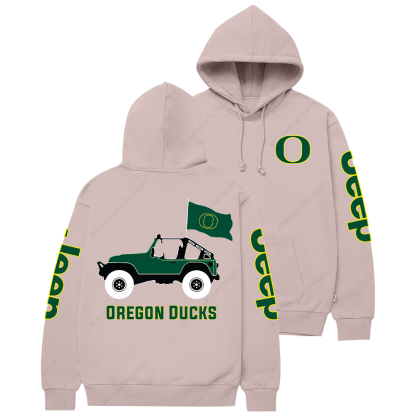 Oregon Ducks Football Jp Casual Hoodie