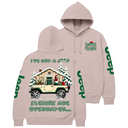 Merry Christmas Jp Casual Hoodie
