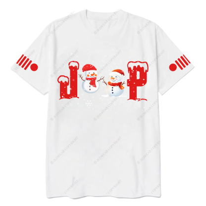 Merry Christmas Snowman Jp T-Shirt