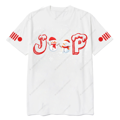 Merry Christmas Snowman Jp T-Shirt