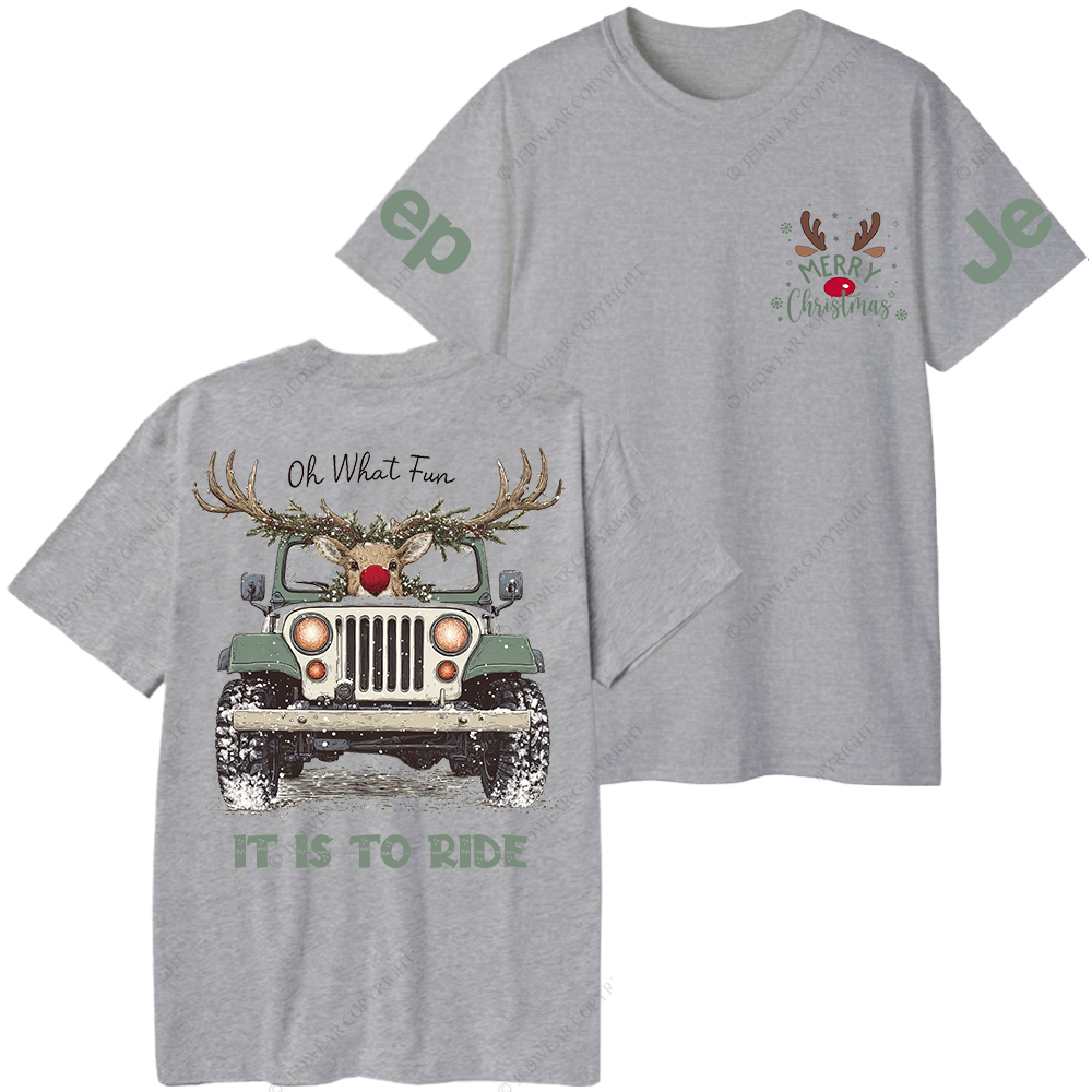 Oh What Fun It Is To Ride Jp T-Shirt