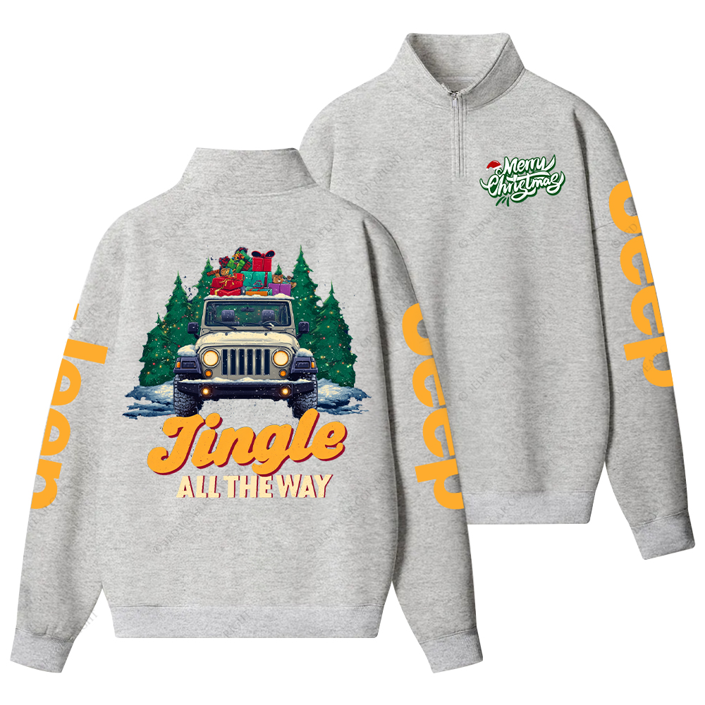 Jingle All The Way Jp Half-Zip Jacket Sweatshirt