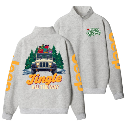 Jingle All The Way Jp Half-Zip Jacket Sweatshirt