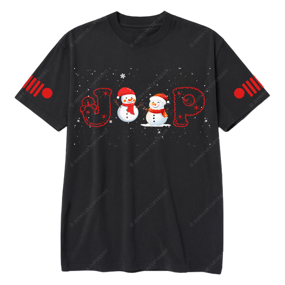 Merry Christmas Snowman Jp T-Shirt