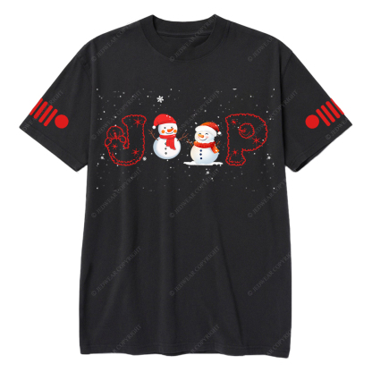 Merry Christmas Snowman Jp T-Shirt