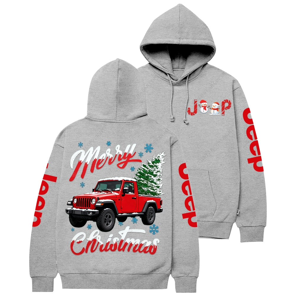 Merry Christmas And Tree Jp Casual Hoodie