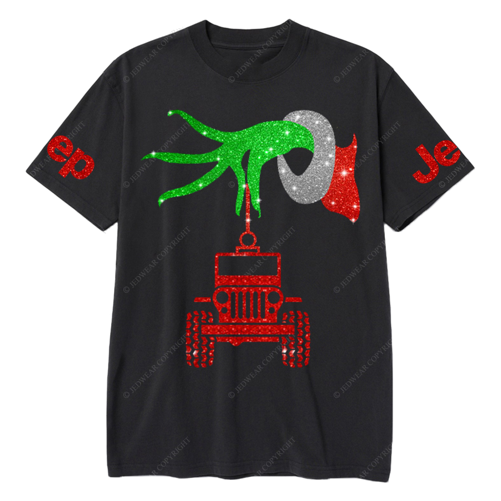 Bling Merry Christmas Car Jp T-Shirt