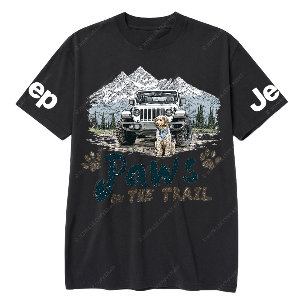 Paws On The Trail Jp T-Shirt