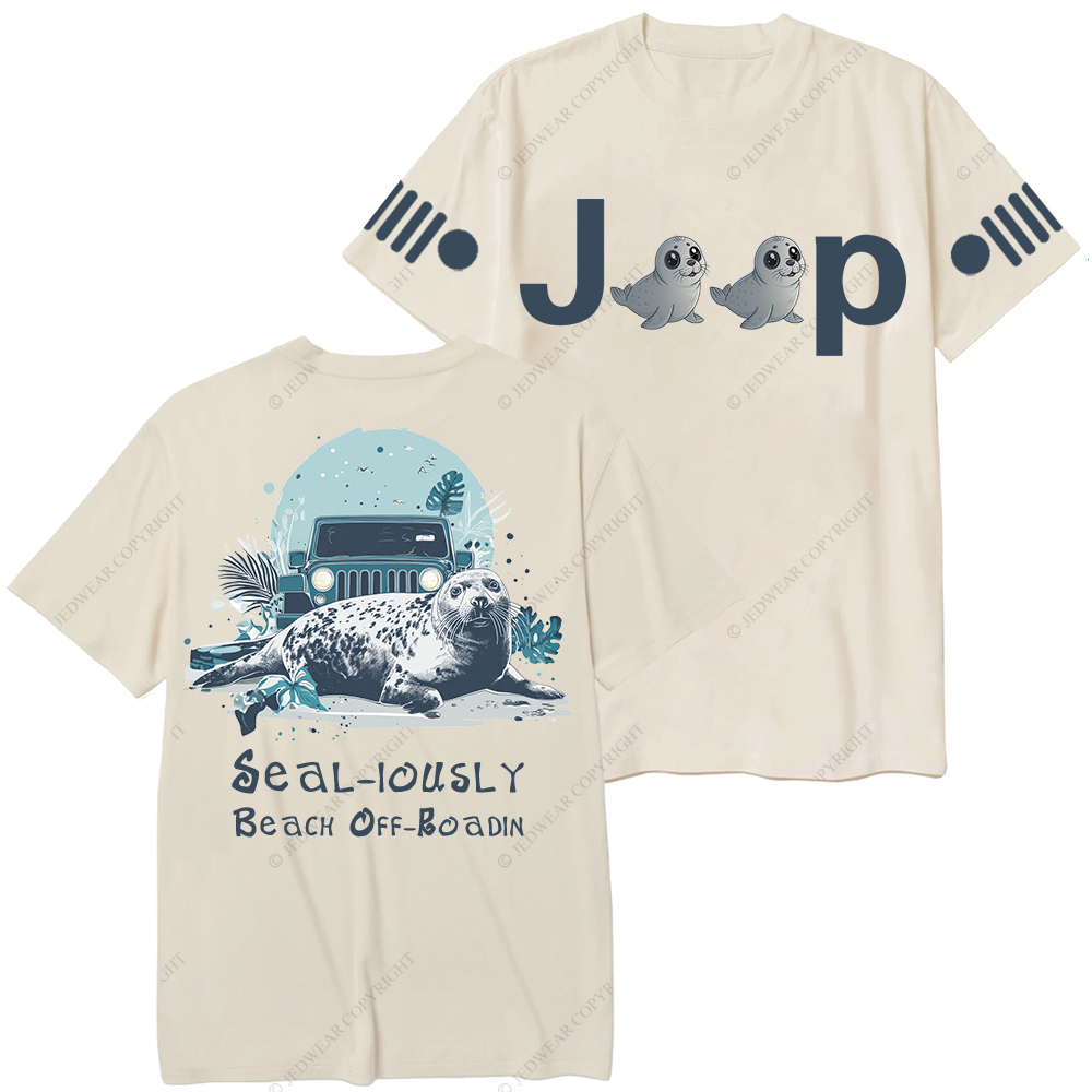 Seal-iously Beach Off-Roadin Jp T-Shirt