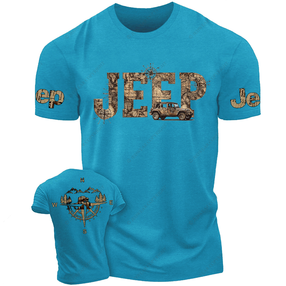 Vintage Style Compass Adventure Jp T-Shirt