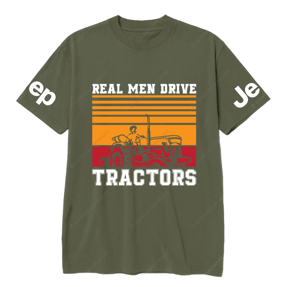 Real Men Drive Tractors JP T-Shirt