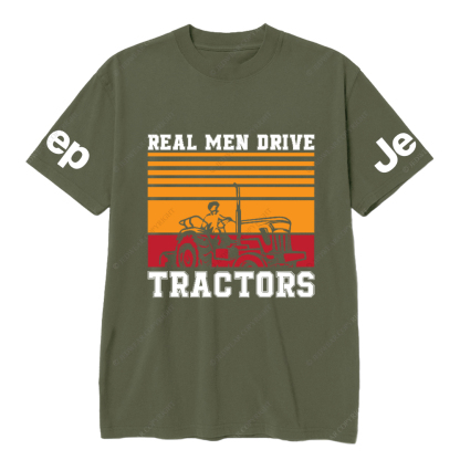 Real Men Drive Tractors JP T-Shirt