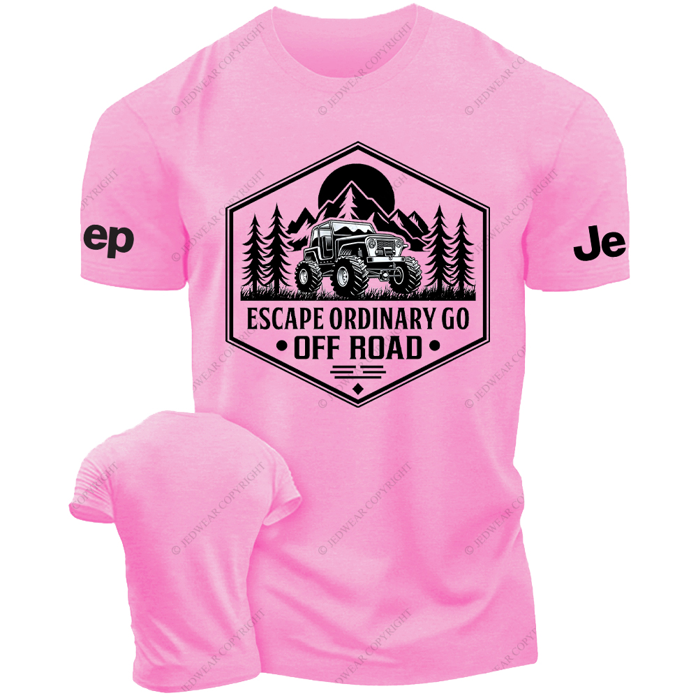 Escape Ordinary Go Off-Road Mountain Tree JP T-Shirt