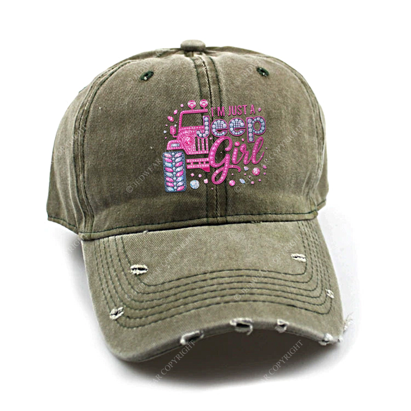 Rhinestone Pink Bling Car Jp Baseball Cap