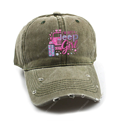 Rhinestone Pink Bling Car Jp Baseball Cap