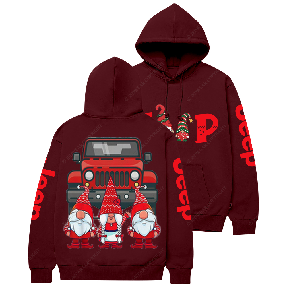 Christmas Gnomes Star Jp Casual Hoodie