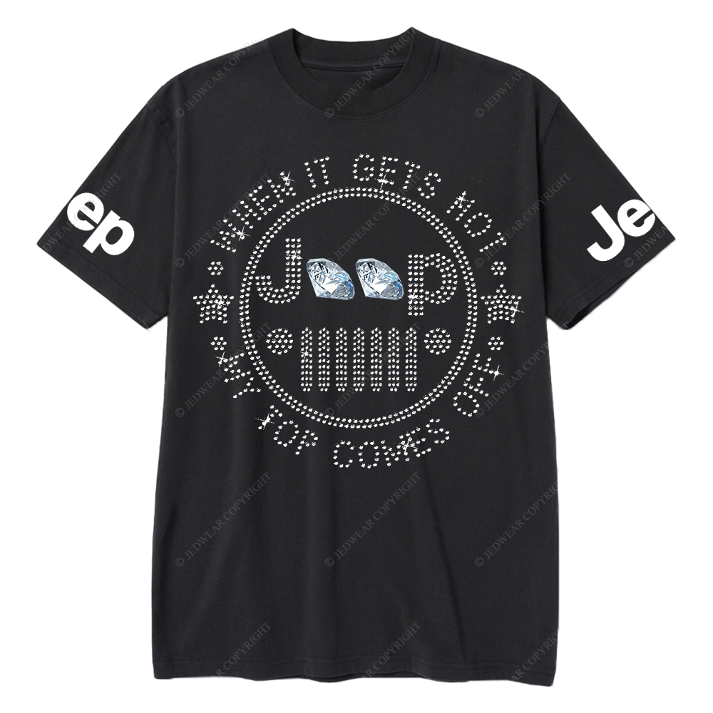  Bling When It Gets Not My Top Comes Off Jp T-Shirt