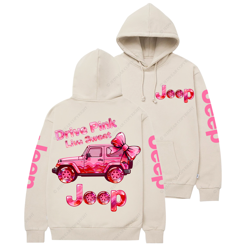Drive Pink Live Sweet Candy Style Jp Casual Hoodie
