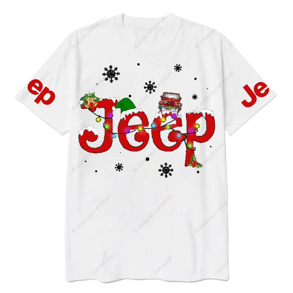 Funny Car Christmas Light Jp T-Shirt