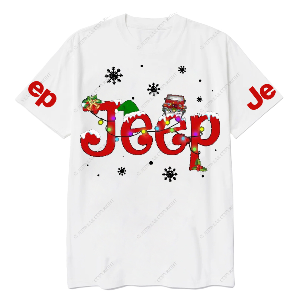 Funny Car Christmas Light Jp T-Shirt