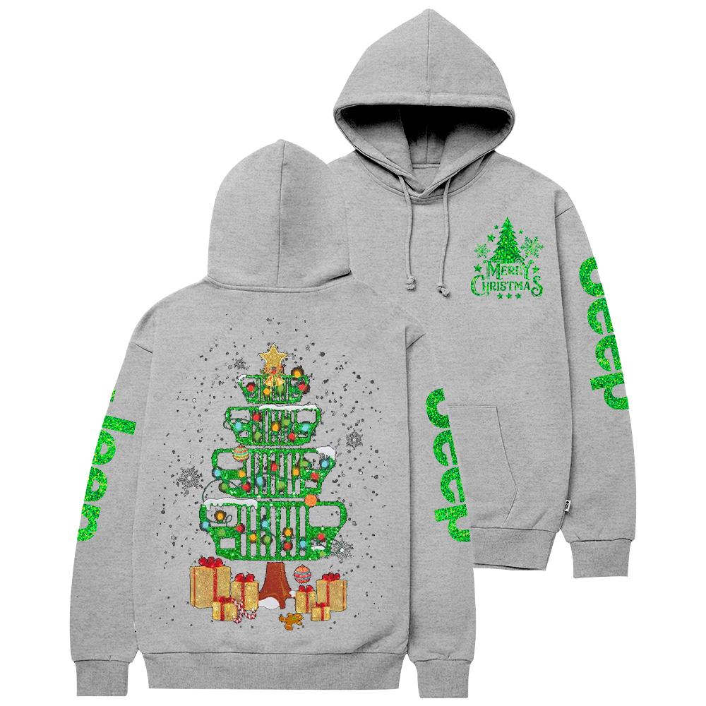 Pine Christmas Tree Jp Casual Hoodie