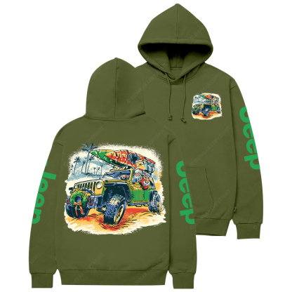 Santa Goes Anywhere Jp Casual Hoodie
